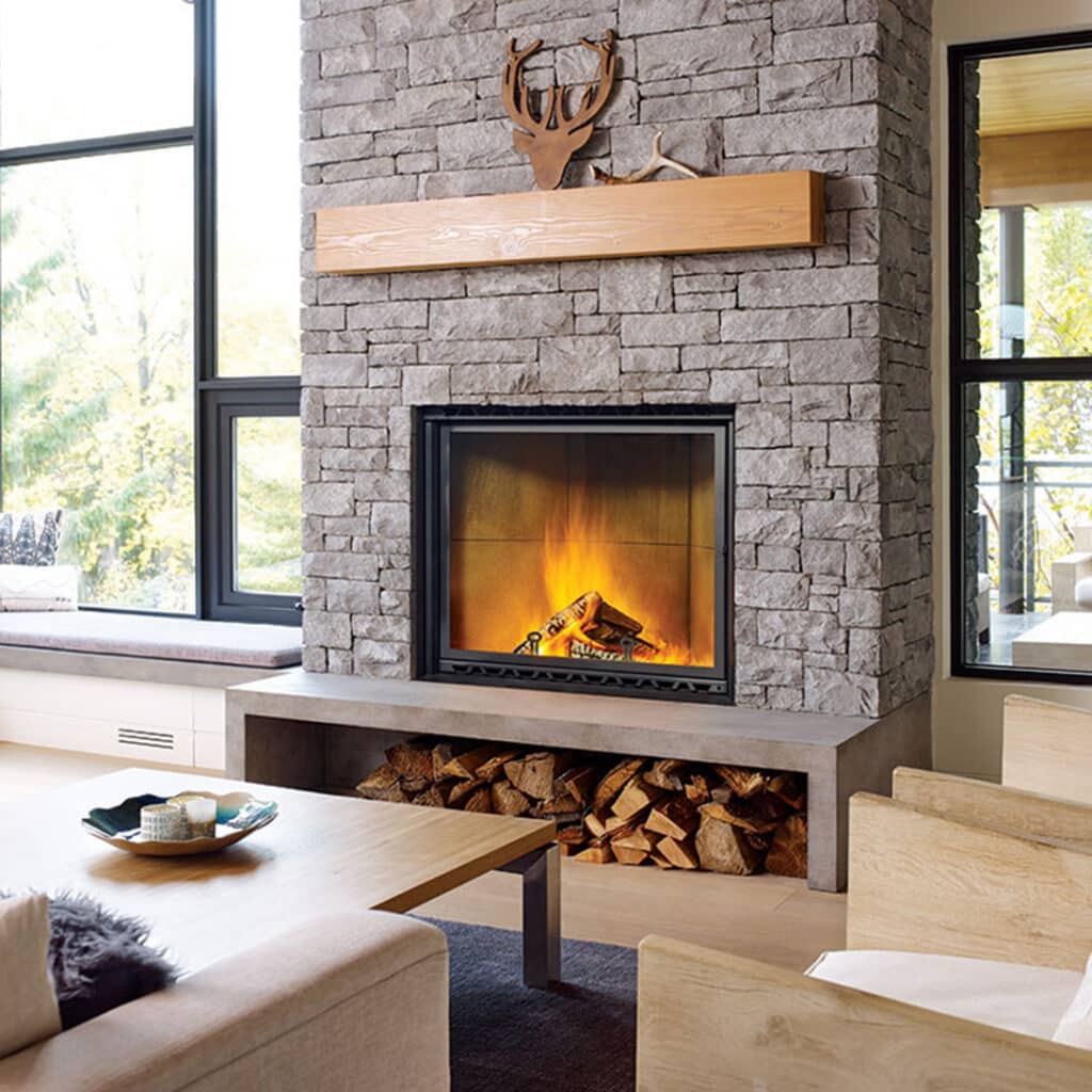 Wood burning fireplace installation and more in Wilmette & Glencoe, IL
