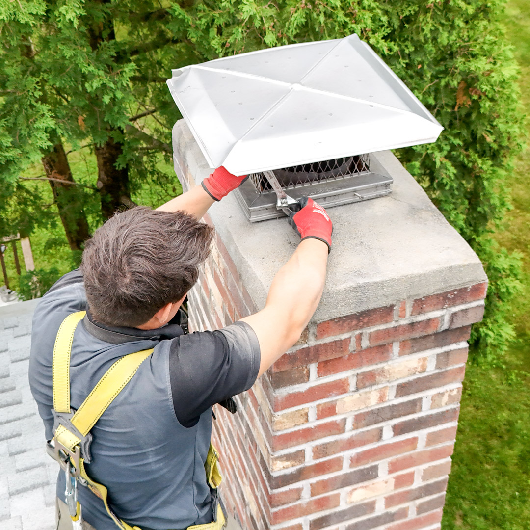 Chimney cap installation and other chimney repairs in Lake Forest, IL