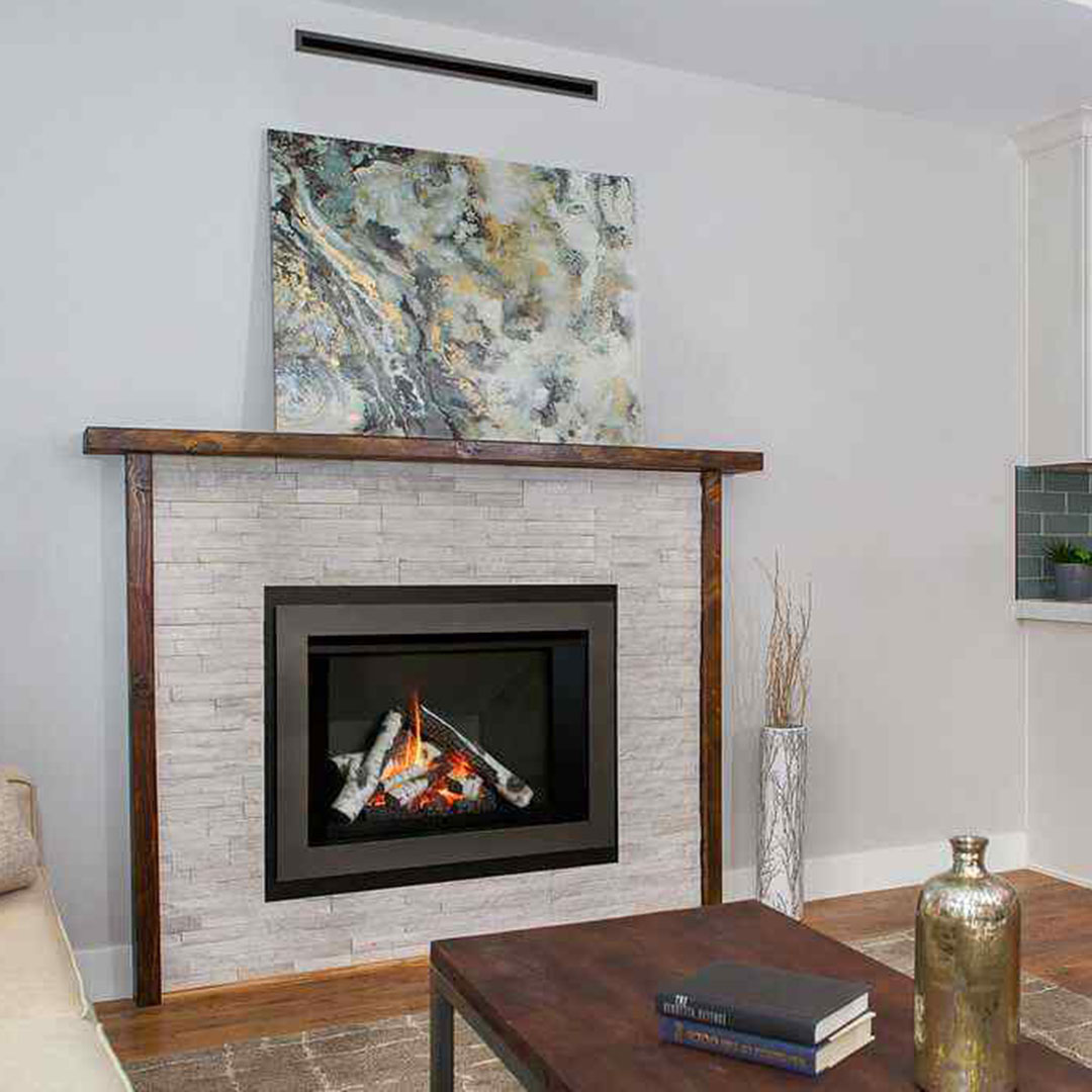 Gas fireplace installation in Glencoe, IL