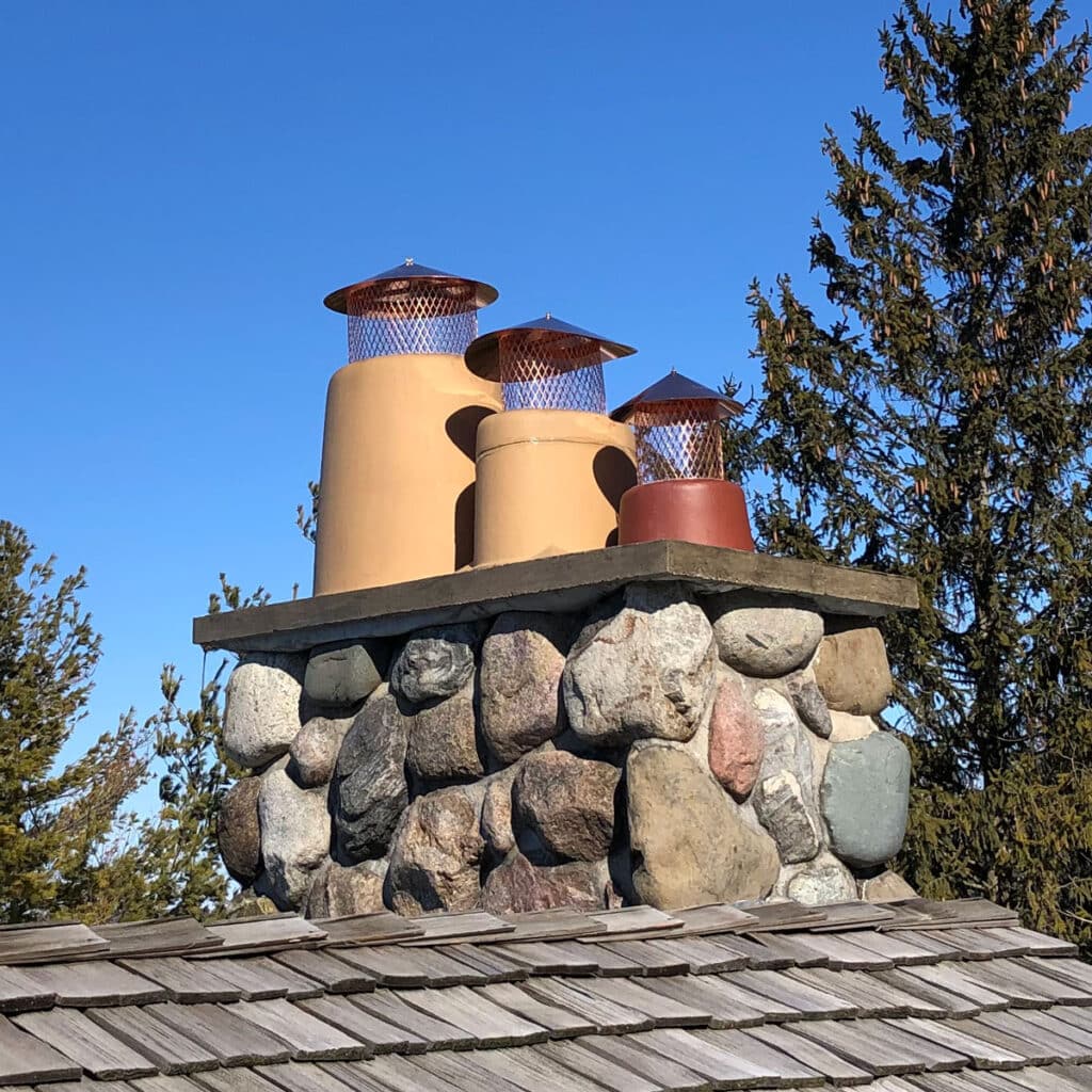 We install custom chimney caps in Skokie and Mount prospect IL