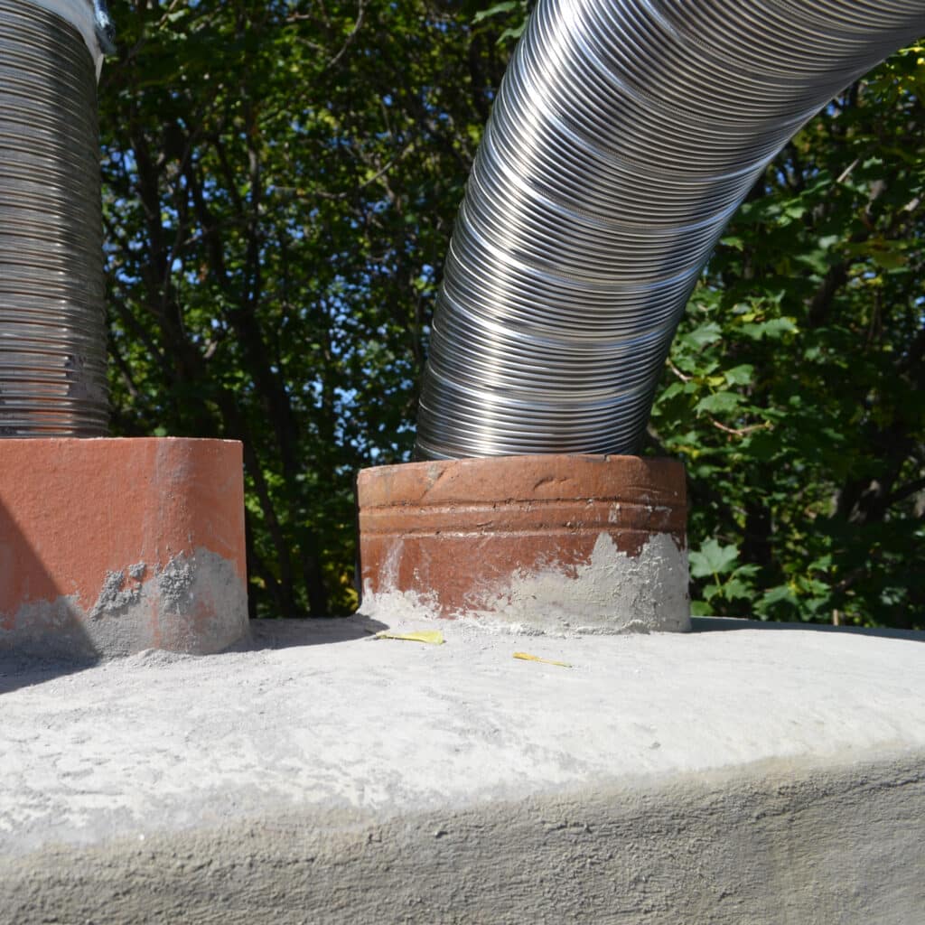 chimney liners for wood burning fireplace