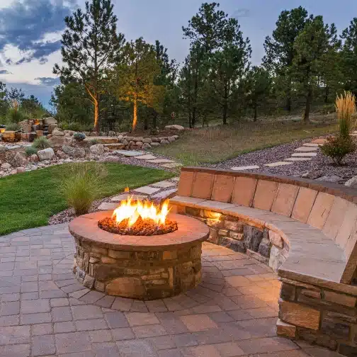 outdoor fire pit