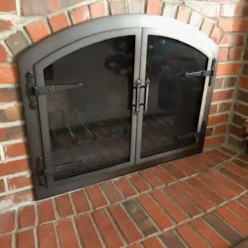 brick fireplace and other types of wood burning fireplaces